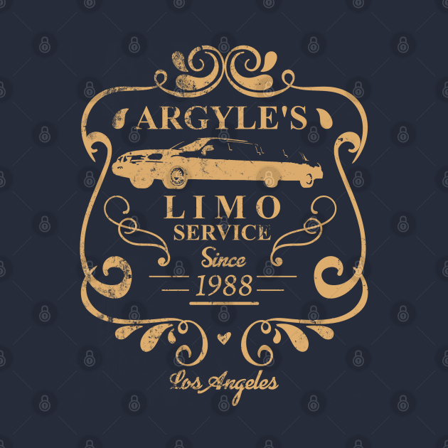 Discover Argyle's Limo Service, distressed - Die Hard - T-Shirt