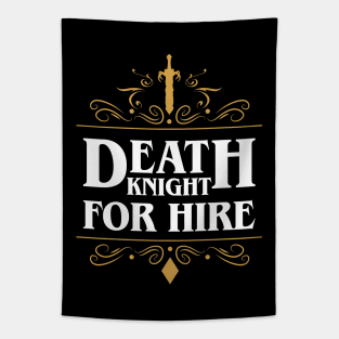 Death Knight For Hire Tapestry