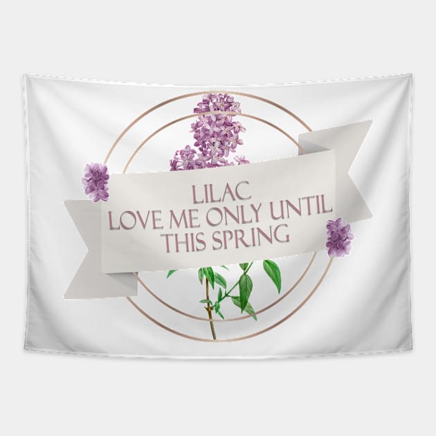 Love me only until this spring Tapestry by BomiUsagi