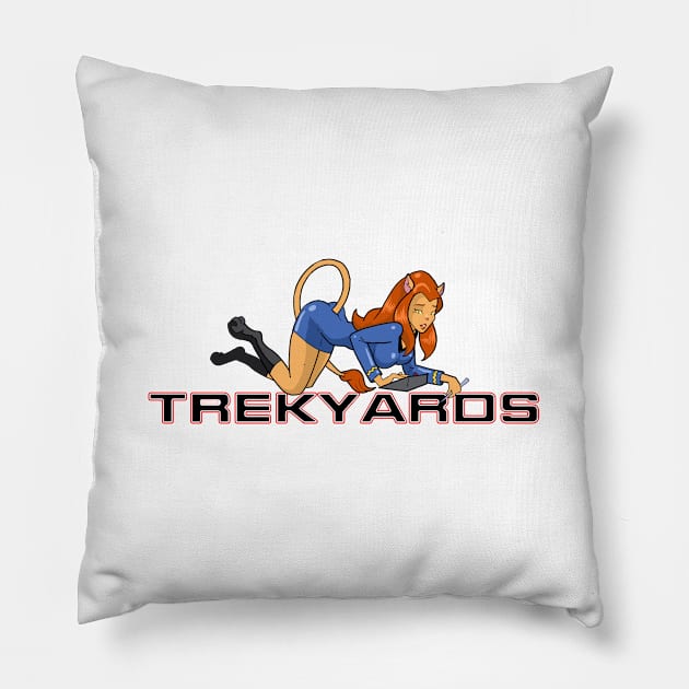 Trekyards Caitian Pin-Up Pillow by Trekyards