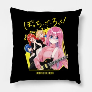 Bocchi the rock anime, All main characters: Hitori gotoh, Ryo yamada,  Ikuyo kita, Nijika ijichi, Aesthetic japan streetwear style, Distressed  black - Bocchi The Rock - Posters and Art Prints