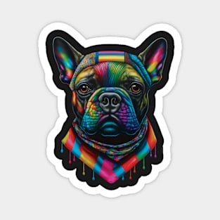 Dogs of Color - #7 (Boston Terrier) Magnet