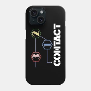 3 2 1 Contact Phone Case