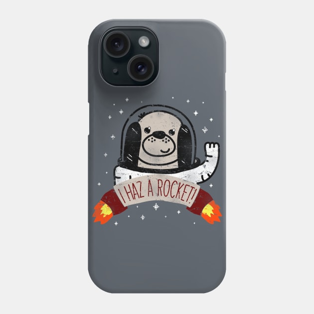 SPACE PUPPY HAZ SPACE! Phone Case by BeanePod