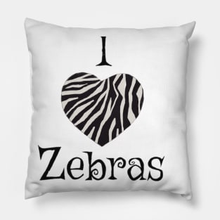 I love zebras Pillow