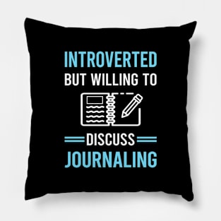 Introverted Journaling Pillow