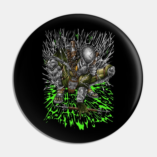 Wolf knight Pin by joerock