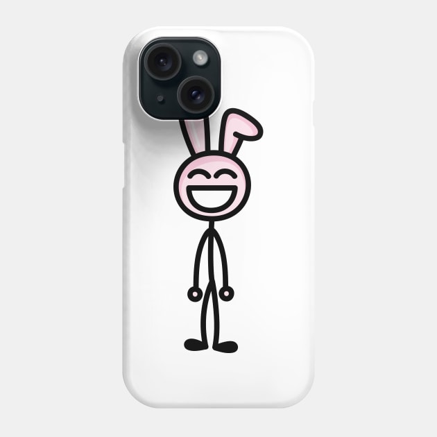 Bunny guy Phone Case by hoddynoddy