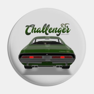 Challenger RT green back Pin