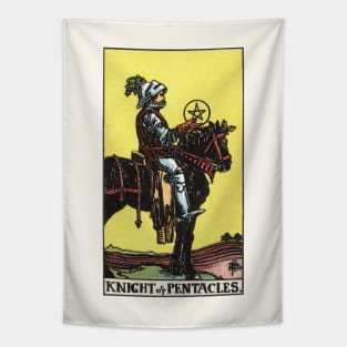 KNIGHT OF PENTACLES Tapestry