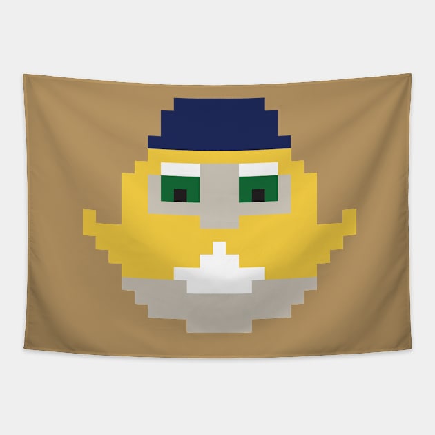 (MIL) Baseball Mascot Tapestry by Pixburgh