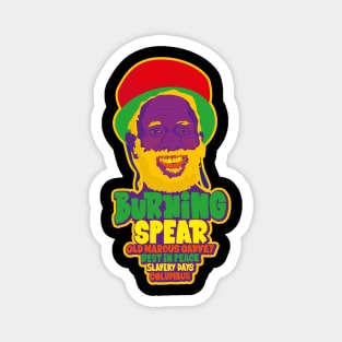 Burning Spear Reggae Tribute - Rasta Vibes Design Magnet