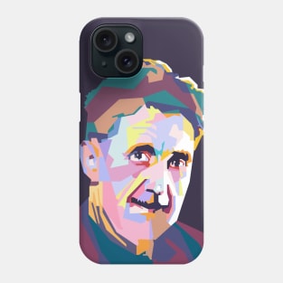 George Orwell In WPAP Phone Case