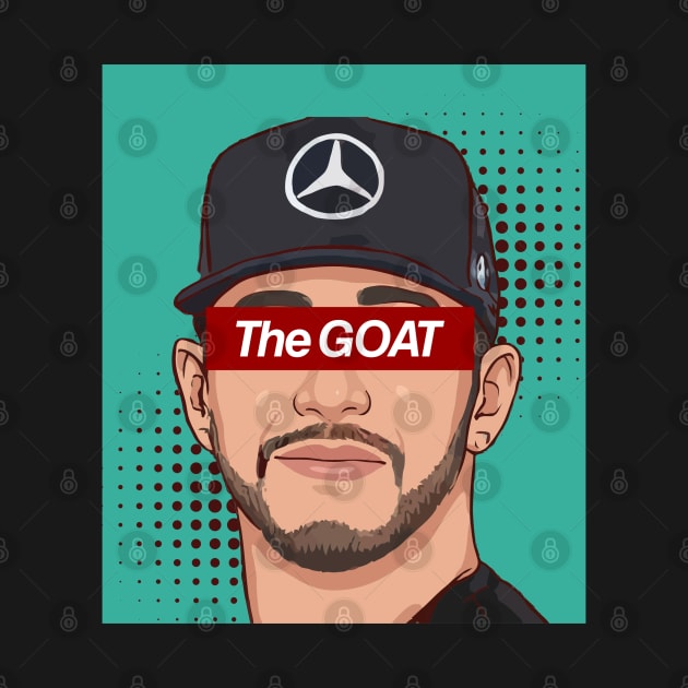 Lewis Hamilton GOAT by jaybeetee