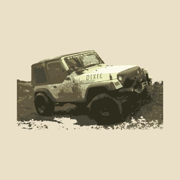 TJ Jeep Dixie Off Road by FalconArt