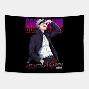 Anime Satoru Vector Art Tapestry