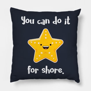 You Can Do It For Shore Pillow