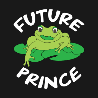 Future Prince White Text T-Shirt