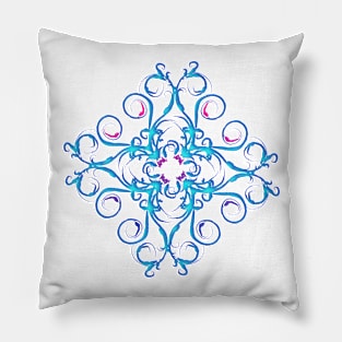 Flower Swirl Pillow