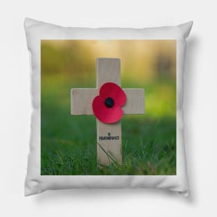 Cross of remembrance Pillow