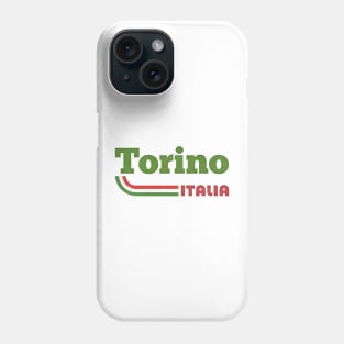 Torino, Italia // Retro Styled Italian Design Phone Case