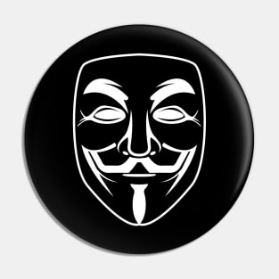 Anonymous Mask Pin