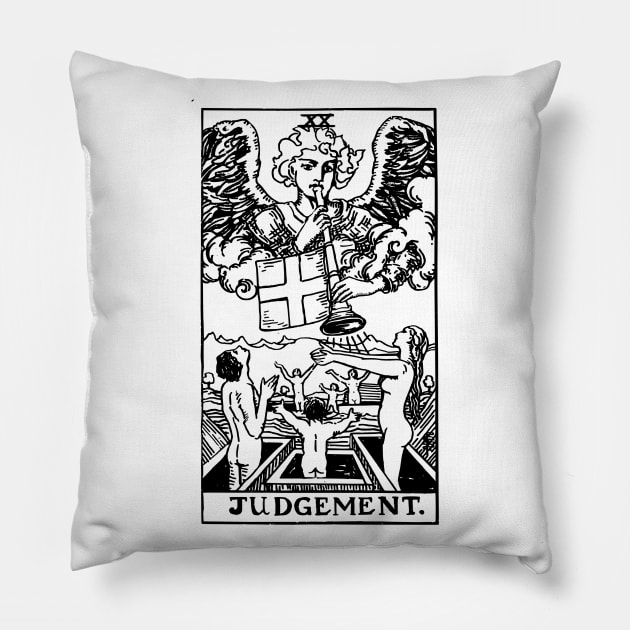 Tarot Card - Judgement Pillow by isstgeschichte