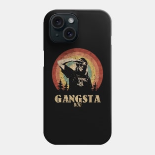 Retro Sunset Gangsta Boo Phone Case