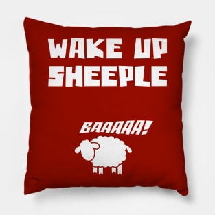 Wake Up Sheeple Pillow