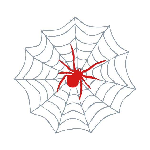 Red Spider on Web by AustralianMate