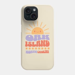 The Sun Smiles on Oak Island, North Carolina Phone Case