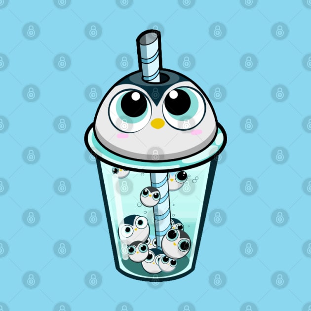 Penguin Boba by Octopus Cafe