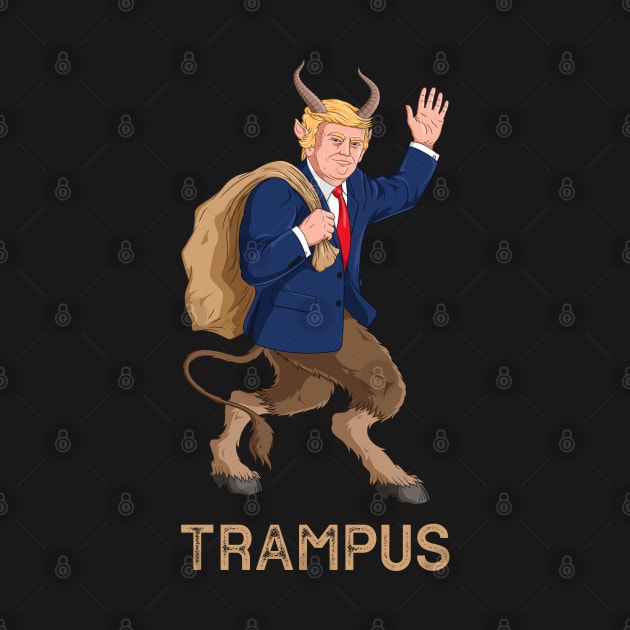 Trampus Krampus Anti Trump Halloween Christmas 2020 by wingsofrage