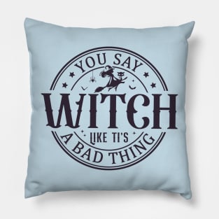 Salem Book Club, Bookish book Halloween - Spooky Witchy gifts | Witches reading Haunted Library Pillow