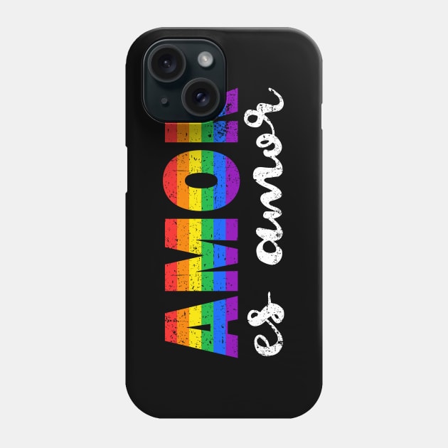 Amor es amor - Love is love Phone Case by verde