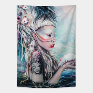 Yolandi the Rat Mistress Tapestry