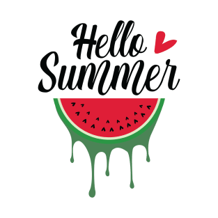 Hello summer Watermelon T-Shirt