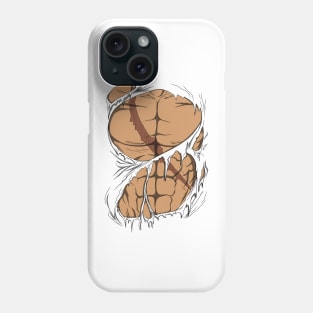 Ripped Sagat Phone Case