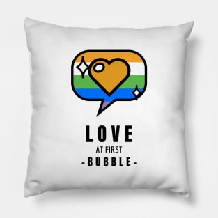 Love at first bubble - soap Pillow