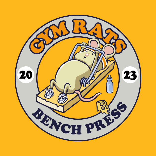 Gym Rat, Bench press Mouse trap 2023 by BOEC Gear