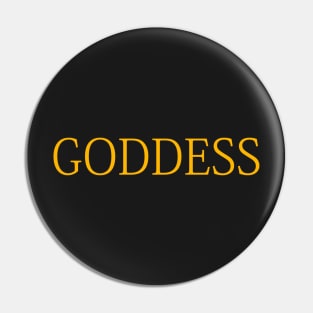 The Goddess Pin