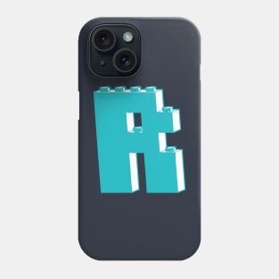 THE LETTER R, Customize My Minifig Phone Case