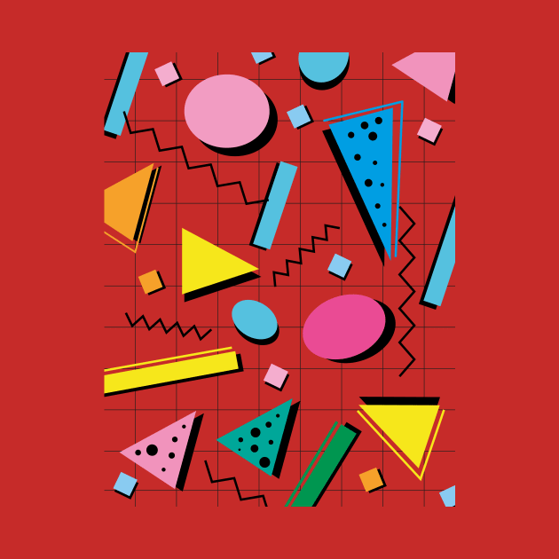 80s retro pattern by nickemporium1