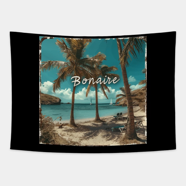 Bonaire Island Design Tapestry by VelvetRoom