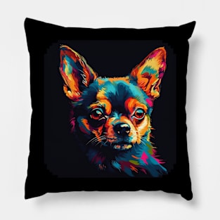 Colorful Doggy Love Pillow