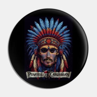 Pirate skull Pin