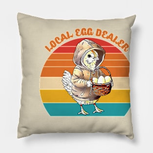 Local Egg Dealer Pillow