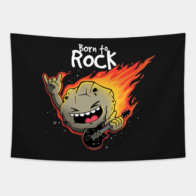 Born to rock Tapestry by NemiMakeit