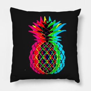 CMYK Pineapple Pillow