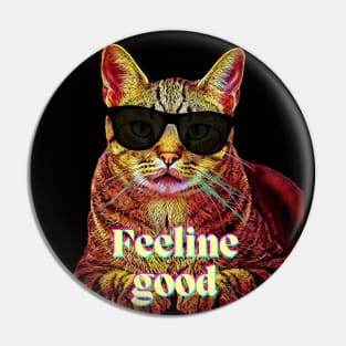 FEELINE GOOD, light background Pin